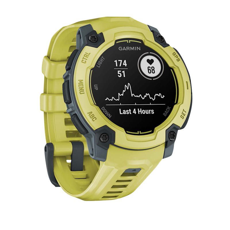 Garmin Instinct E 45mm Electric Lime side view