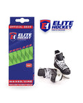Elite Hockey Lime Green Waxed Hockey Laces