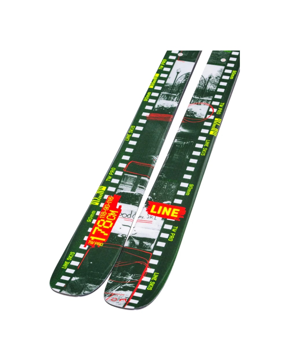 Line Kids Wallisch Shorty + 7.0 Alpine Skis