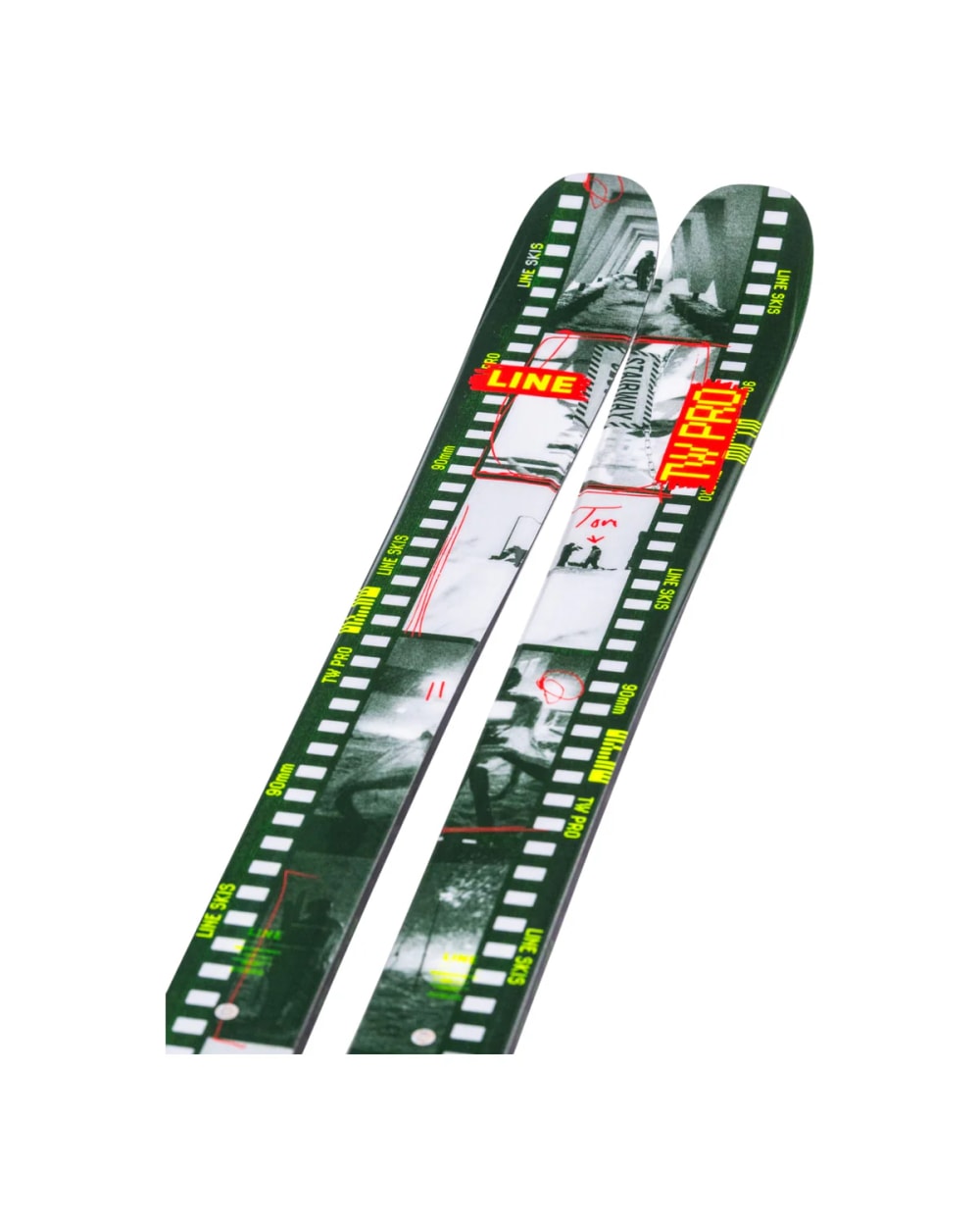 Line Kids Wallisch Shorty + 7.0 Alpine Skis