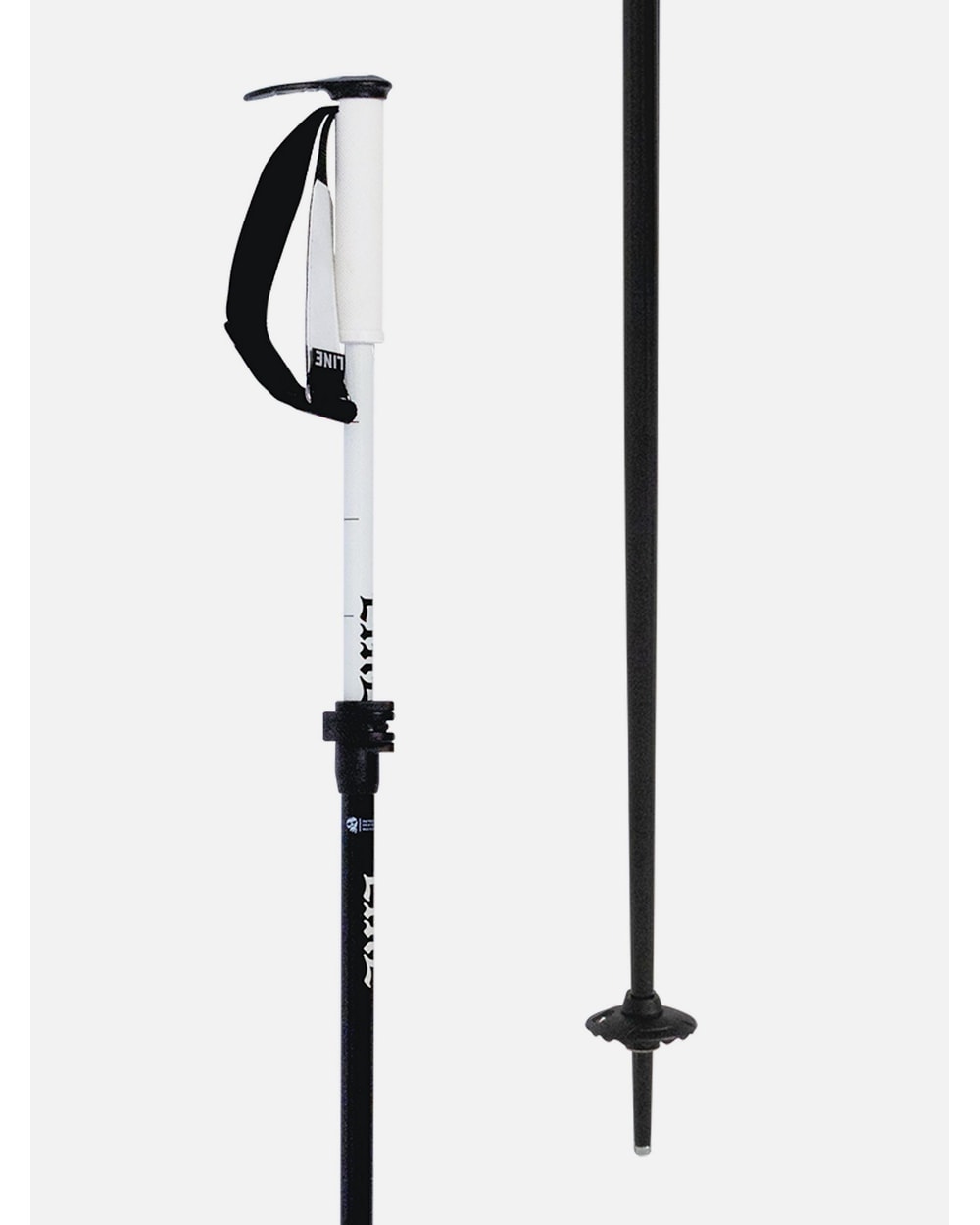 Line Paintbrush Adjustable Ski Poles 2027 Black - view 1
