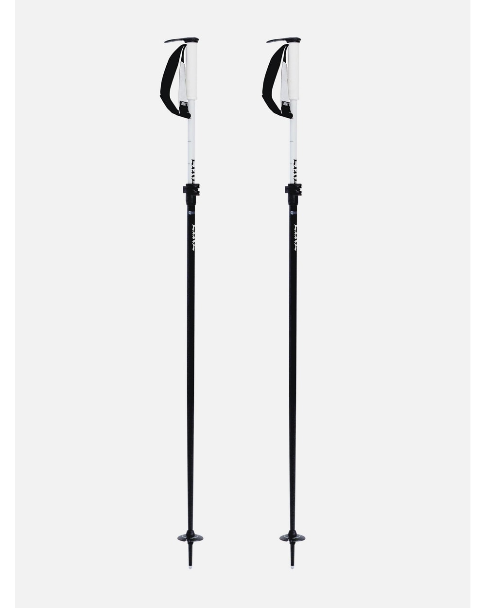 Line Paintbrush Adjustable Ski Poles 2027 Black - view 2