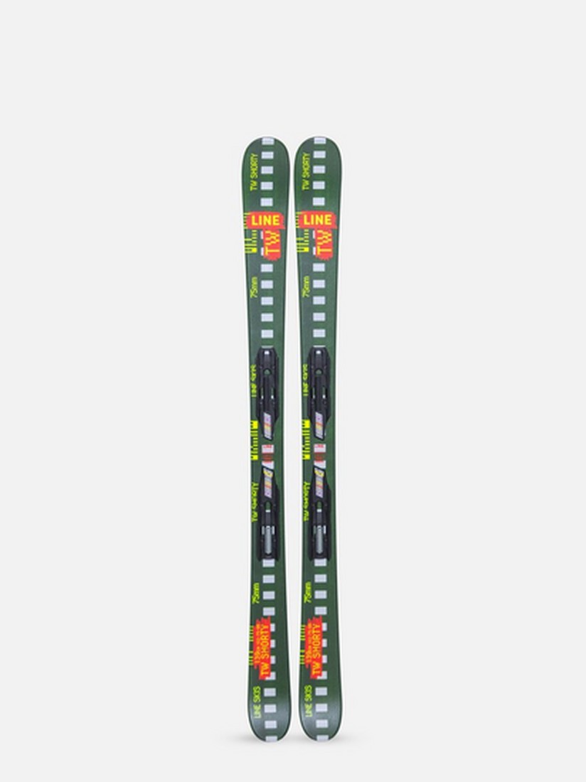 Line Kids Wallisch Shorty + 4.5 Alpine Skis