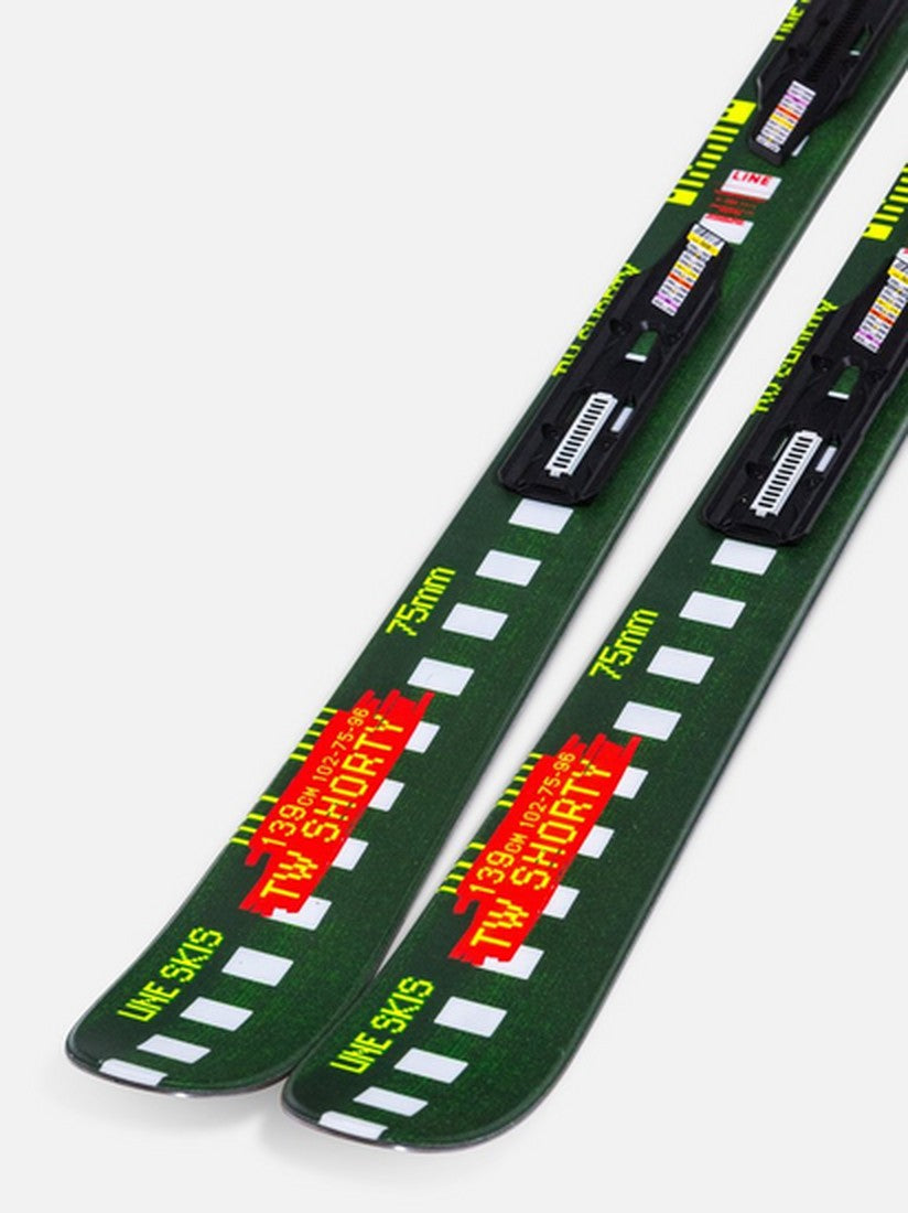 Line Kids Wallisch Shorty + 4.5 Alpine Skis