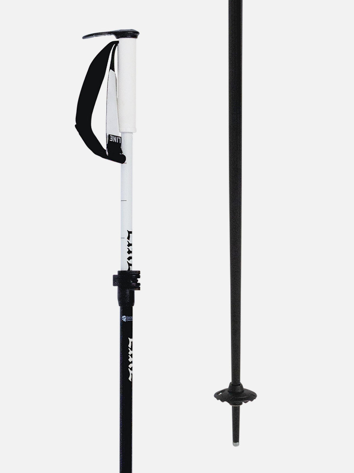 Line Paintbrush Adjustable Ski Poles 2027 Black - view 1