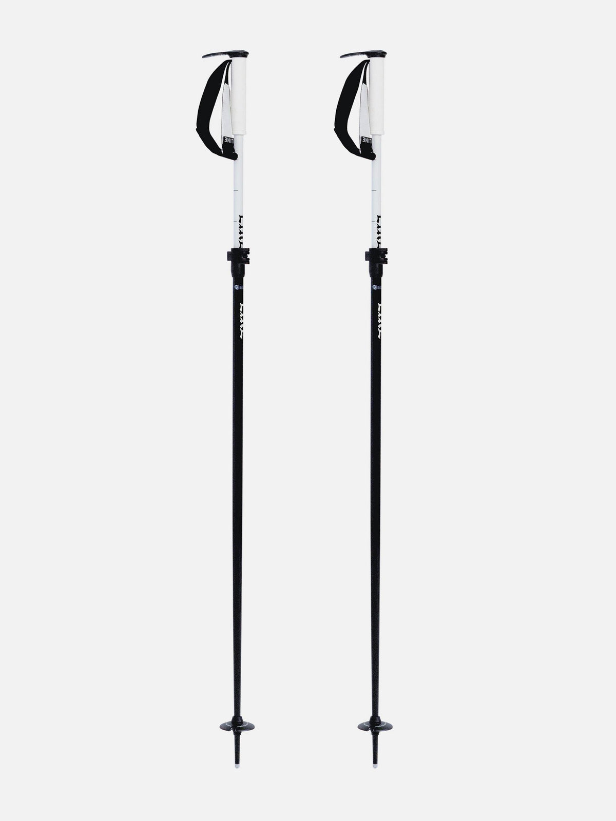 Line Paintbrush Adjustable Ski Poles 2027 Black - view 2