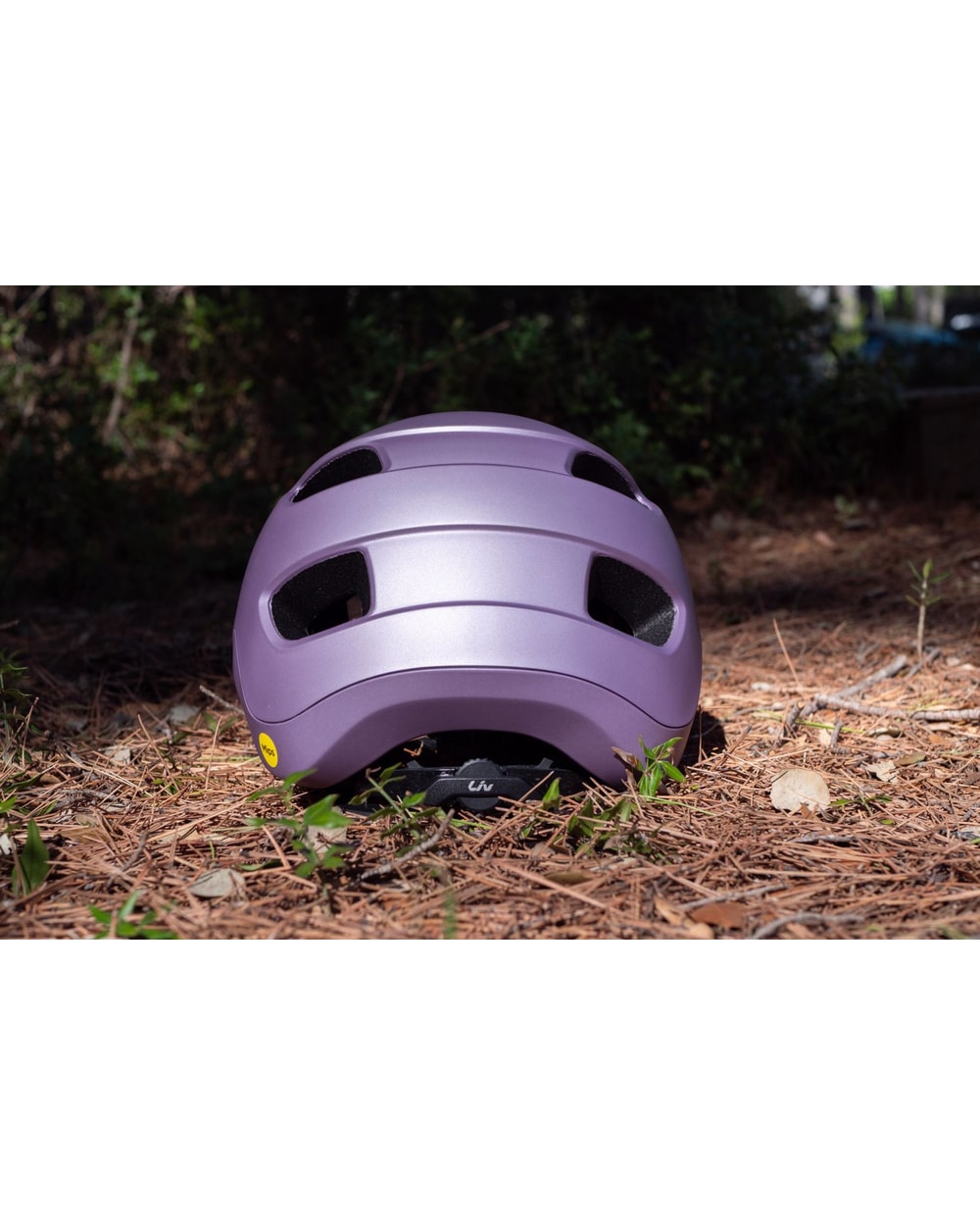 Liv Roost MIPS Bike Helmet - Air Glow - rear view