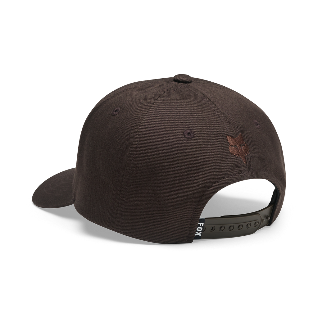 Fox Wordmark Subframe Hat - Cocoa - back