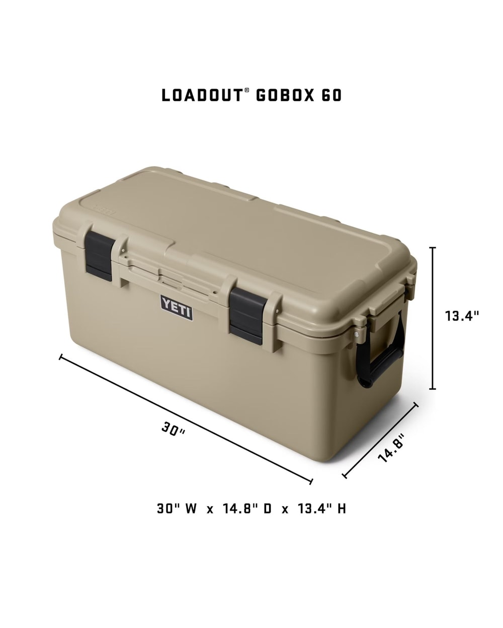 Yeti Loadout Gobox 60 Gear Case