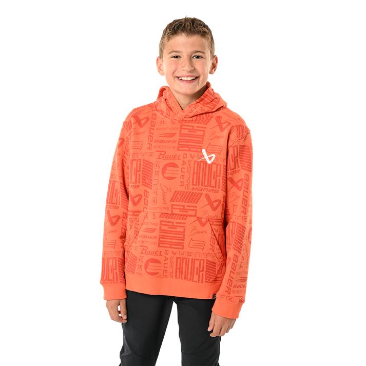 Youth Logo Repeat Hoodie