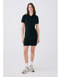 Lole Effortless Polo Dress Black - front