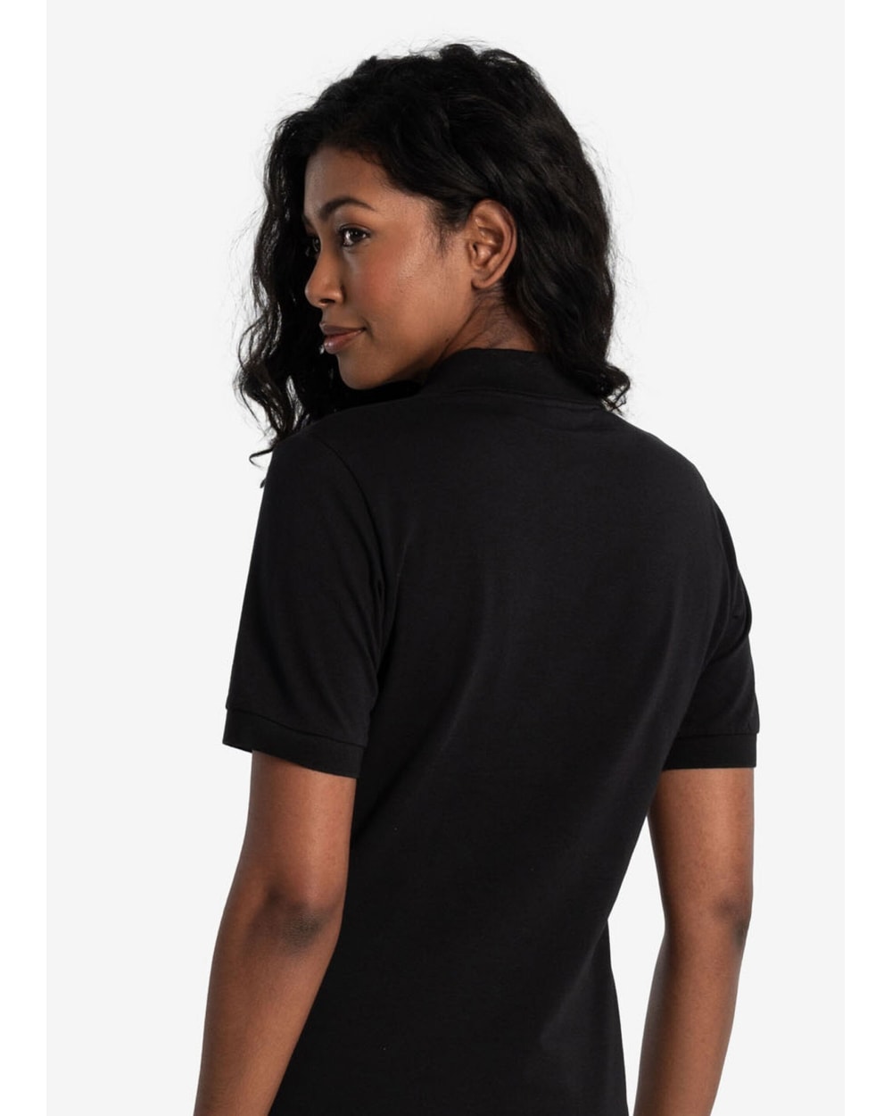 Lole Effortless Polo Dress Black - side