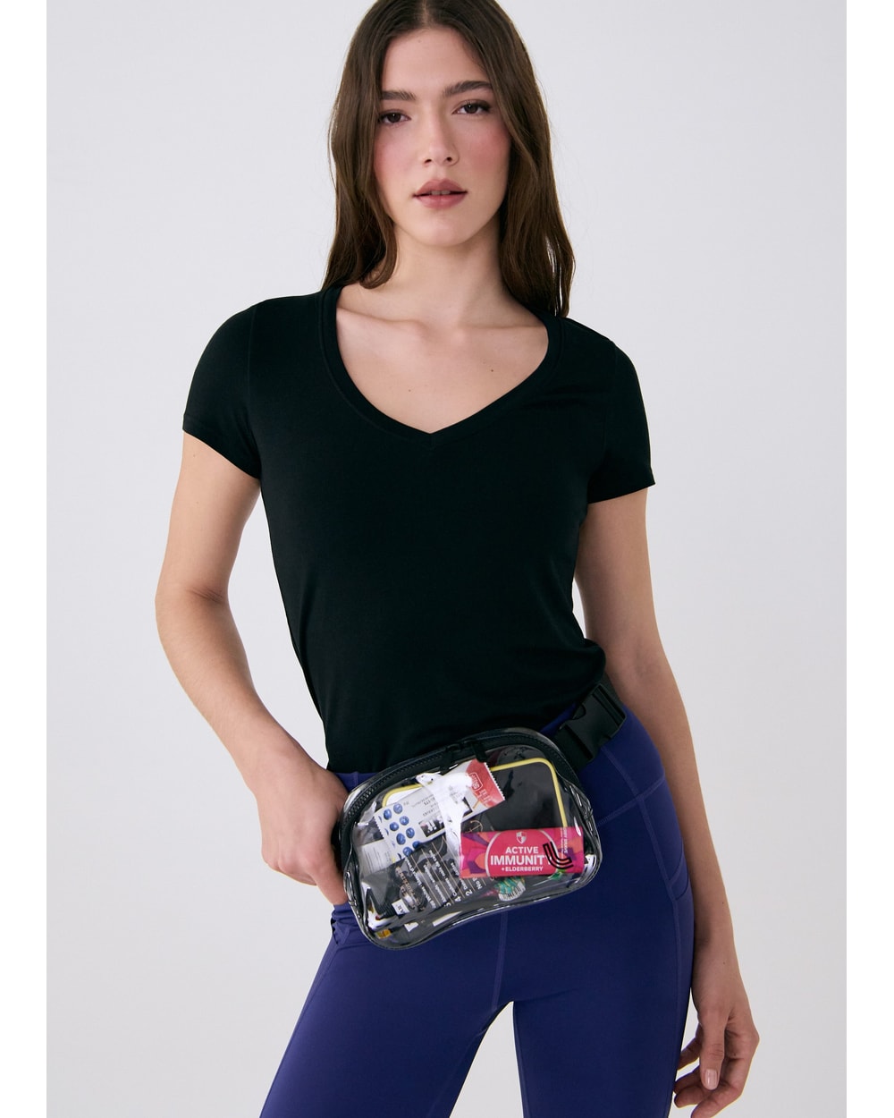 Lolé Jamie Transparent Bag Black