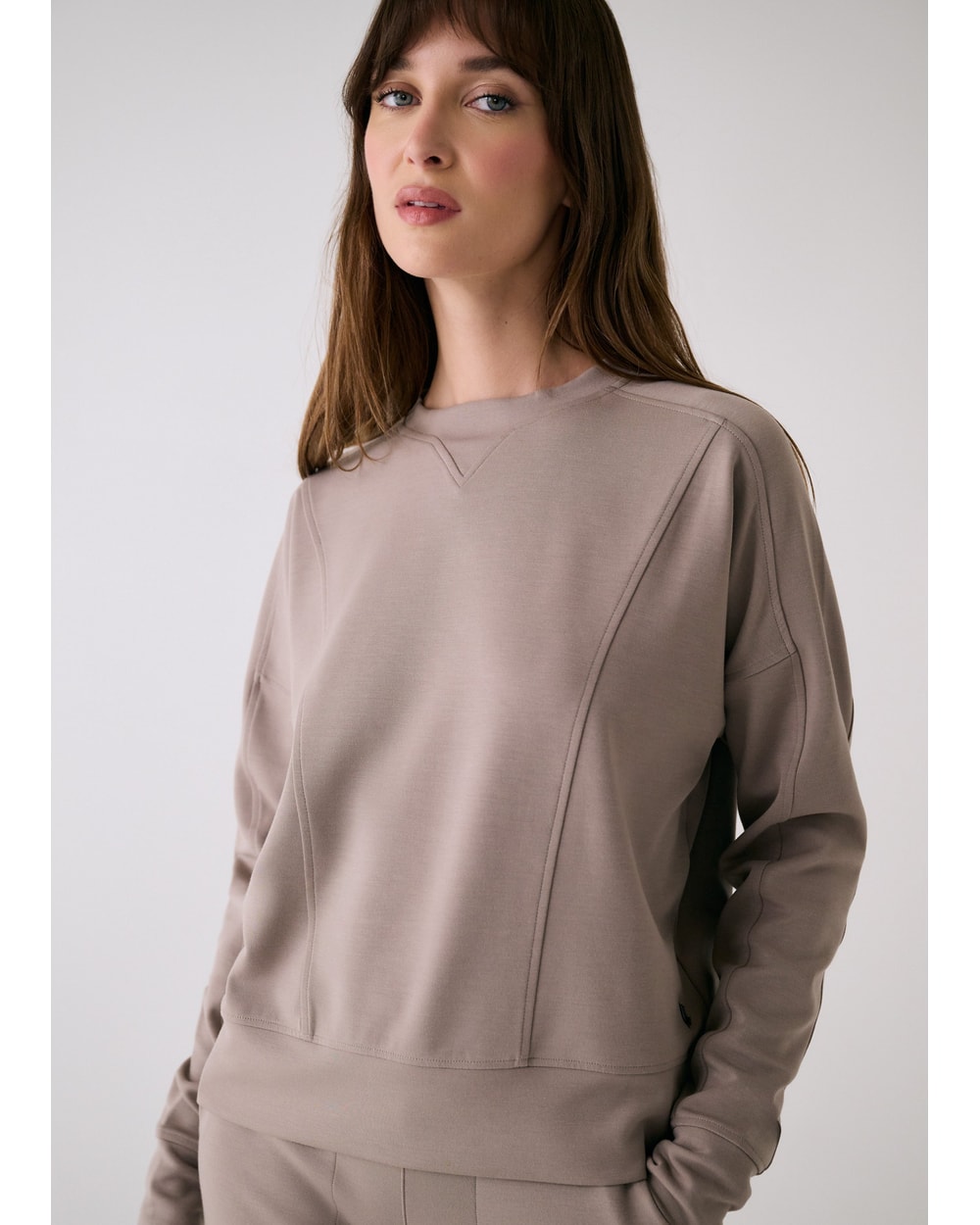 Lole Women's Flow Long Sleeve - PEBBLE