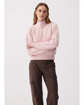 Lole Women's Icone Max Half Zip Top - BALLERINA