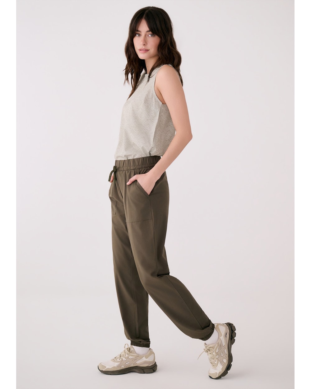 Lole Olivie Jogger - Moss - side