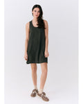 Lole Olivie Swing Dress Olive - front