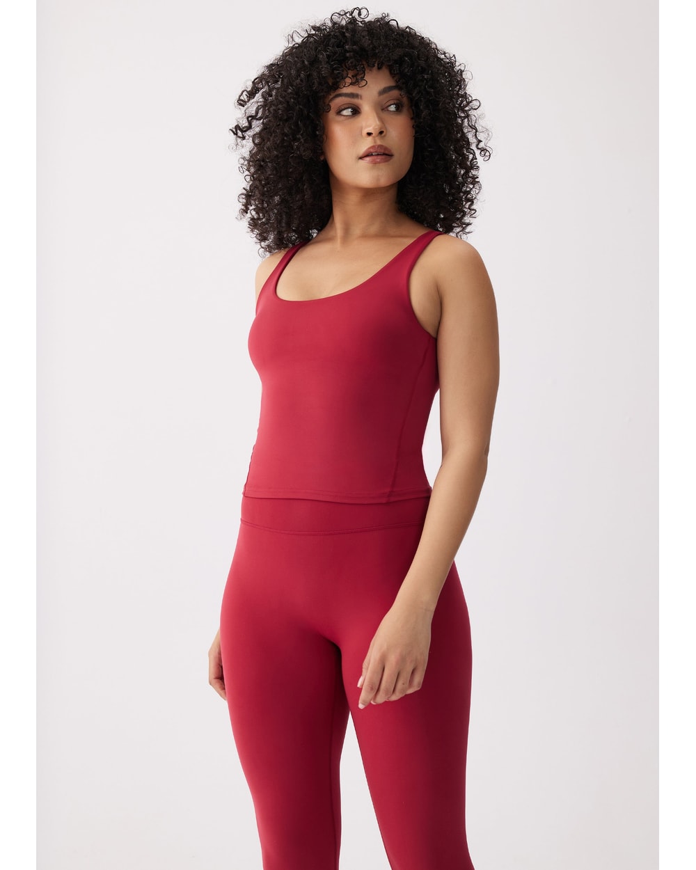 Lole Women's Serene Support Tank Top - GARNET