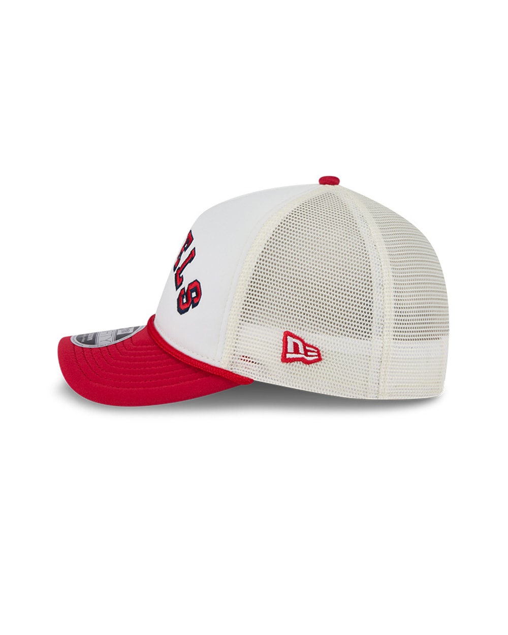 Los Angeles Angels Chrome Arch 9FORTY M-Crown A-Frame Trucker Hat