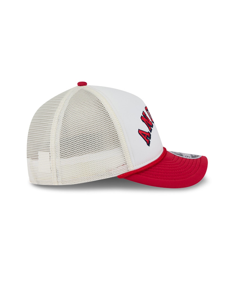 Los Angeles Angels Chrome Arch 9FORTY M-Crown A-Frame Trucker Hat