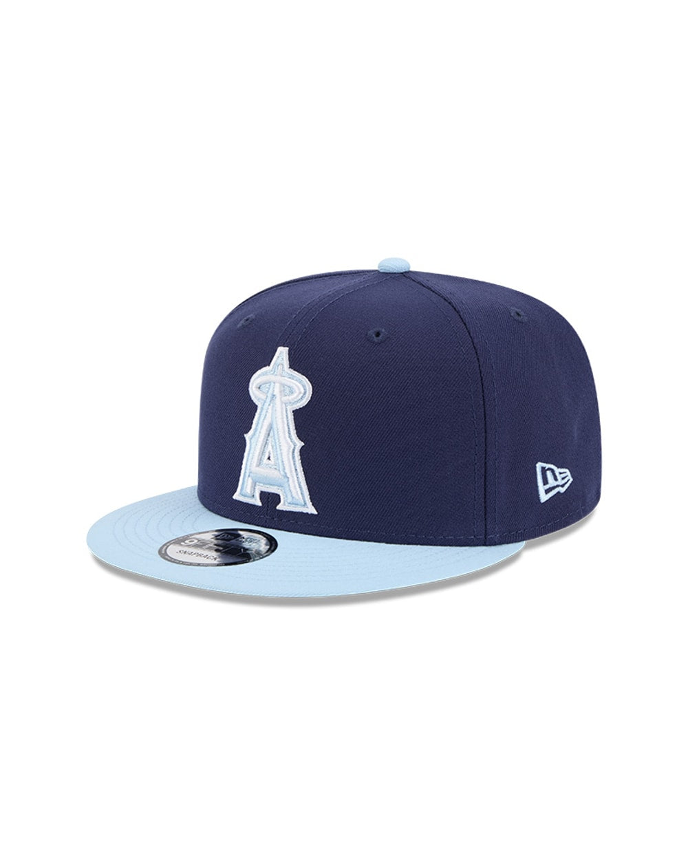New Era Los Angeles Angels Navy/Light Blue Color Pack Two-Tone 9FIFTY Snapback Hat