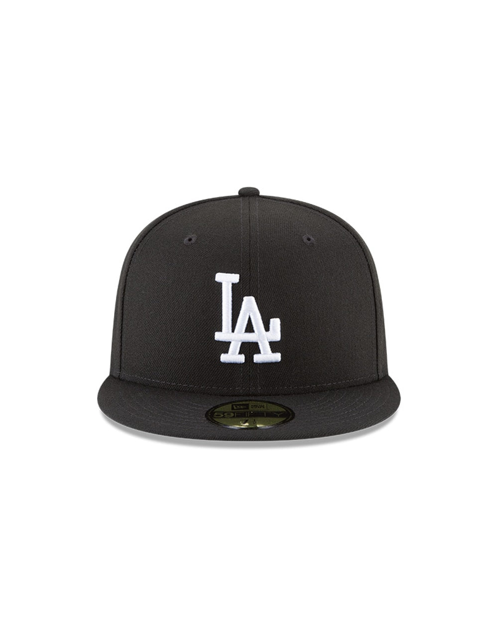 New Era Los Angeles Dodgers Black/White Basic 59FIFTY Fitted Hat