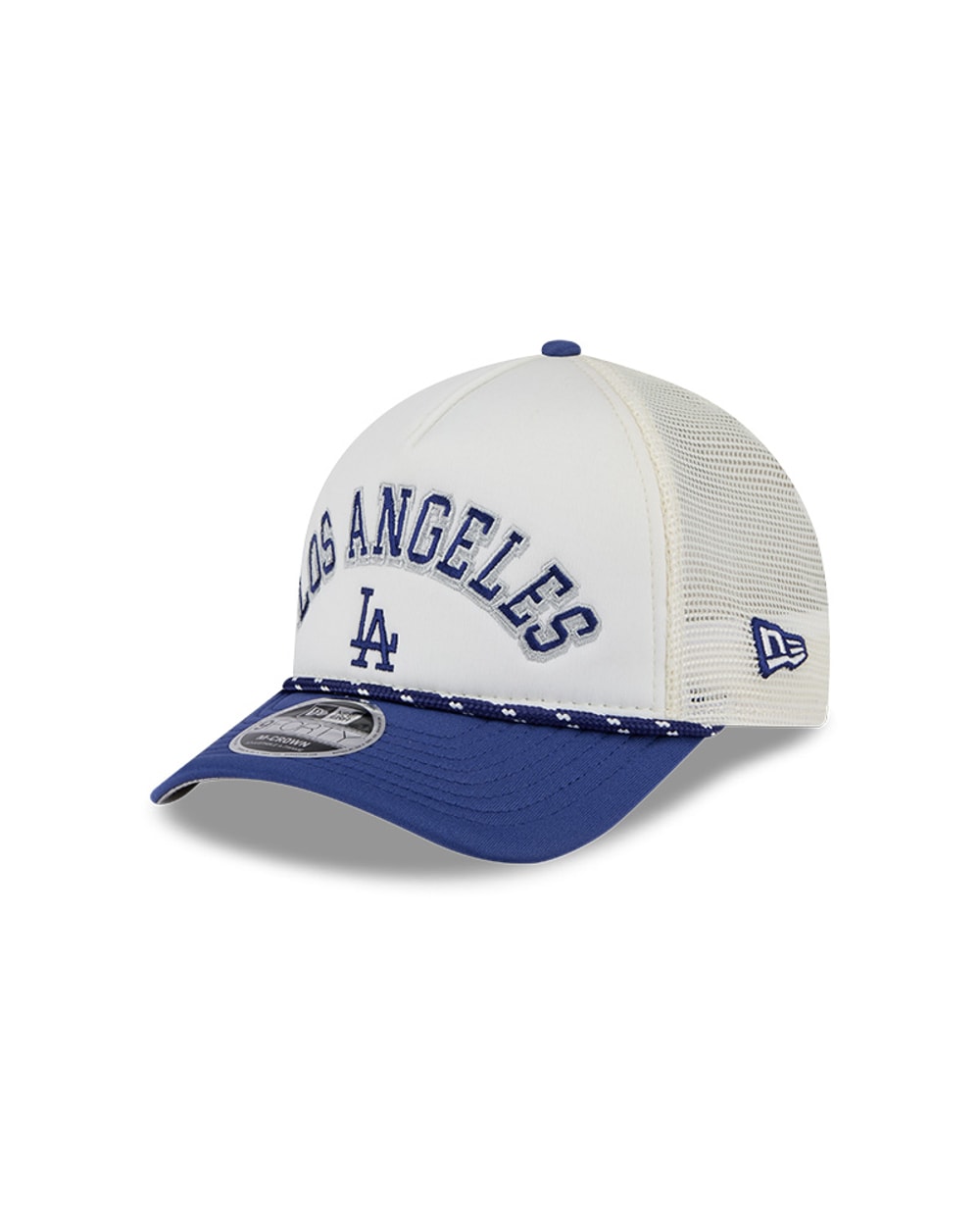 Los Angeles Dodgers Chrome Arch 9FORTY M-Crown A-Frame Trucker Hat