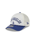 Los Angeles Dodgers Chrome Arch 9FORTY M-Crown A-Frame Trucker Hat