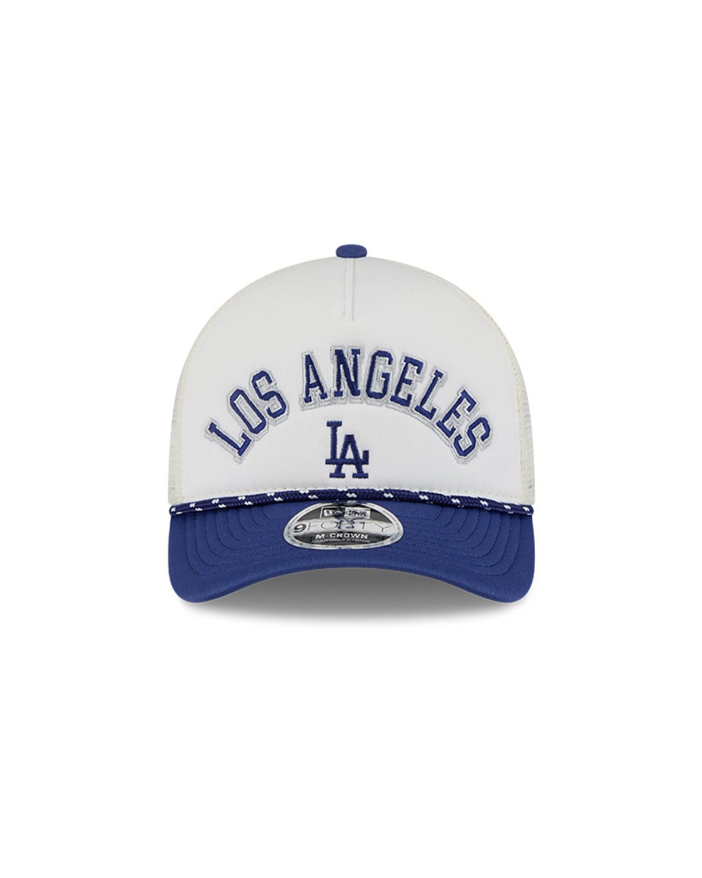 Los Angeles Dodgers Chrome Arch 9FORTY M-Crown A-Frame Trucker Hat