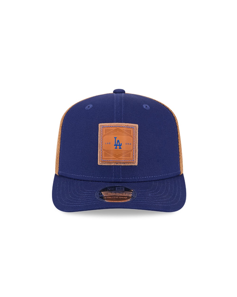Los Angeles Dodgers Debossed 9SEVENTY Stretch-Snap Trucker Hat