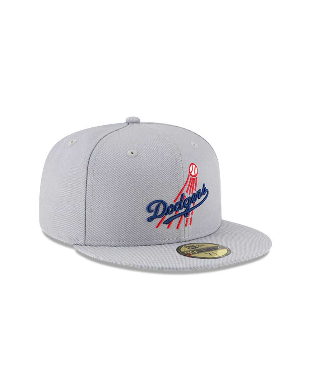 Los Angeles Dodgers Gray Cooperstown Collection Wool 59FIFTY Fitted Hat