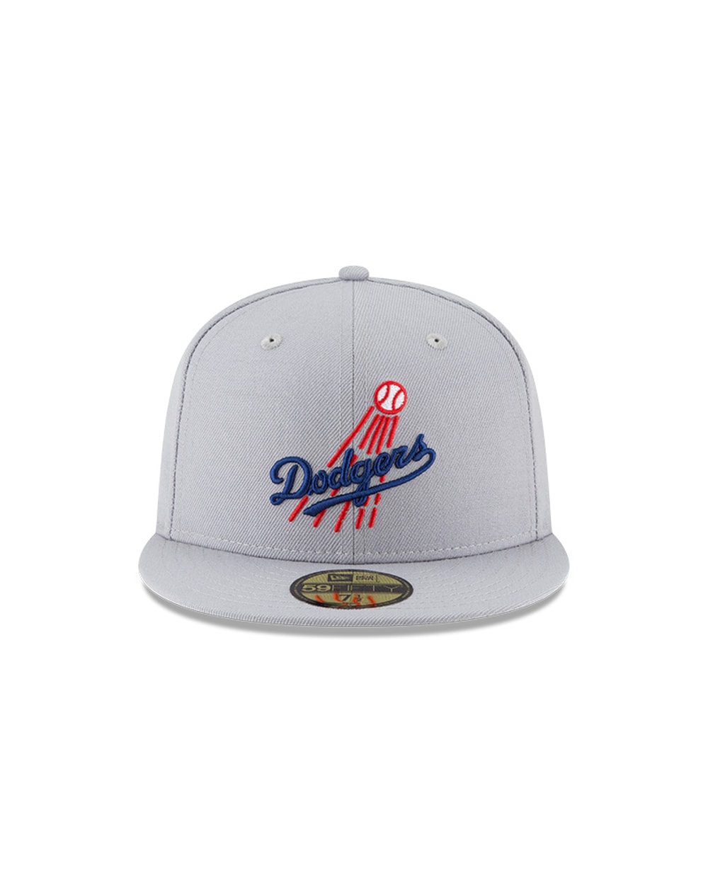 Los Angeles Dodgers Gray Cooperstown Collection Wool 59FIFTY Fitted Hat