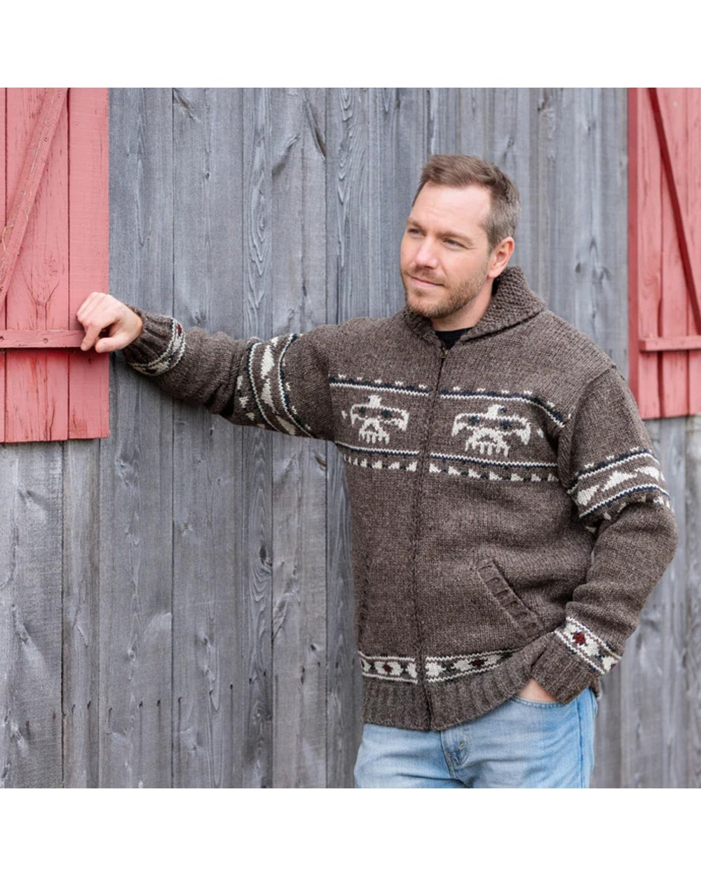 Lost Horizons Men's Eagle Sweater