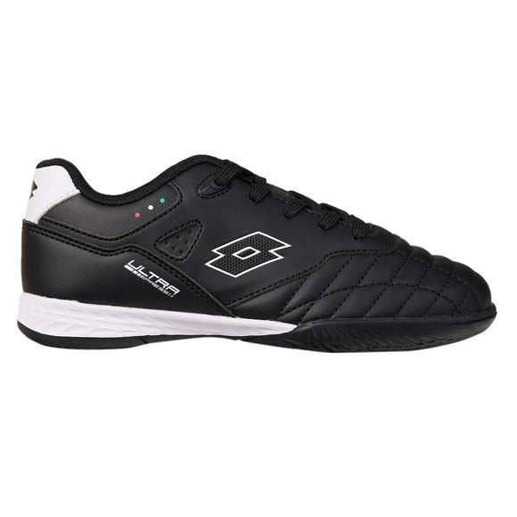 Lotto Junior Ultra Press IC 2.0 Indoor Soccer Shoes - Anthracite - lateral