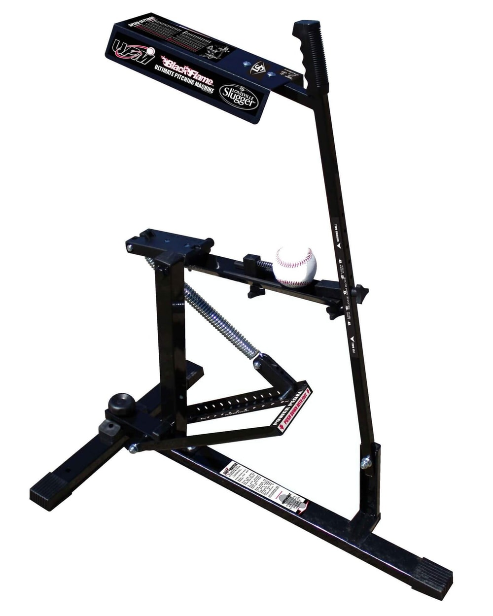 Louisville Slugger UPM 50 Black Flame Pitching Machine