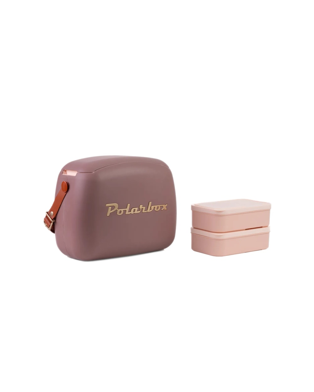 Polarbox Lunch Box CoolerBag 6 Qts MULBERRY/GOLD