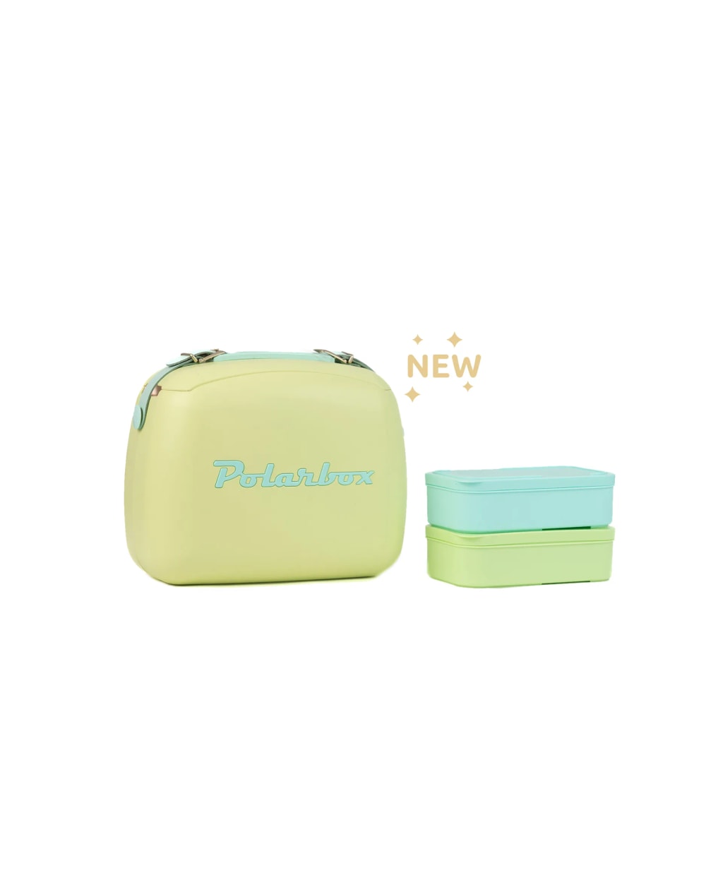 Polarbox Lunch Box CoolerBag 6 Qts LIME/CYAN
