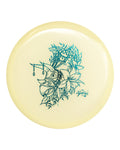 M4 400 Glow Plastic- Herbivora Stamp Disc Golf Disc