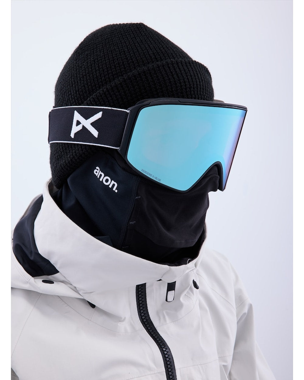 Anon M4 Goggles (Cylindrical) + Bonus Lens + MFI Face Mask