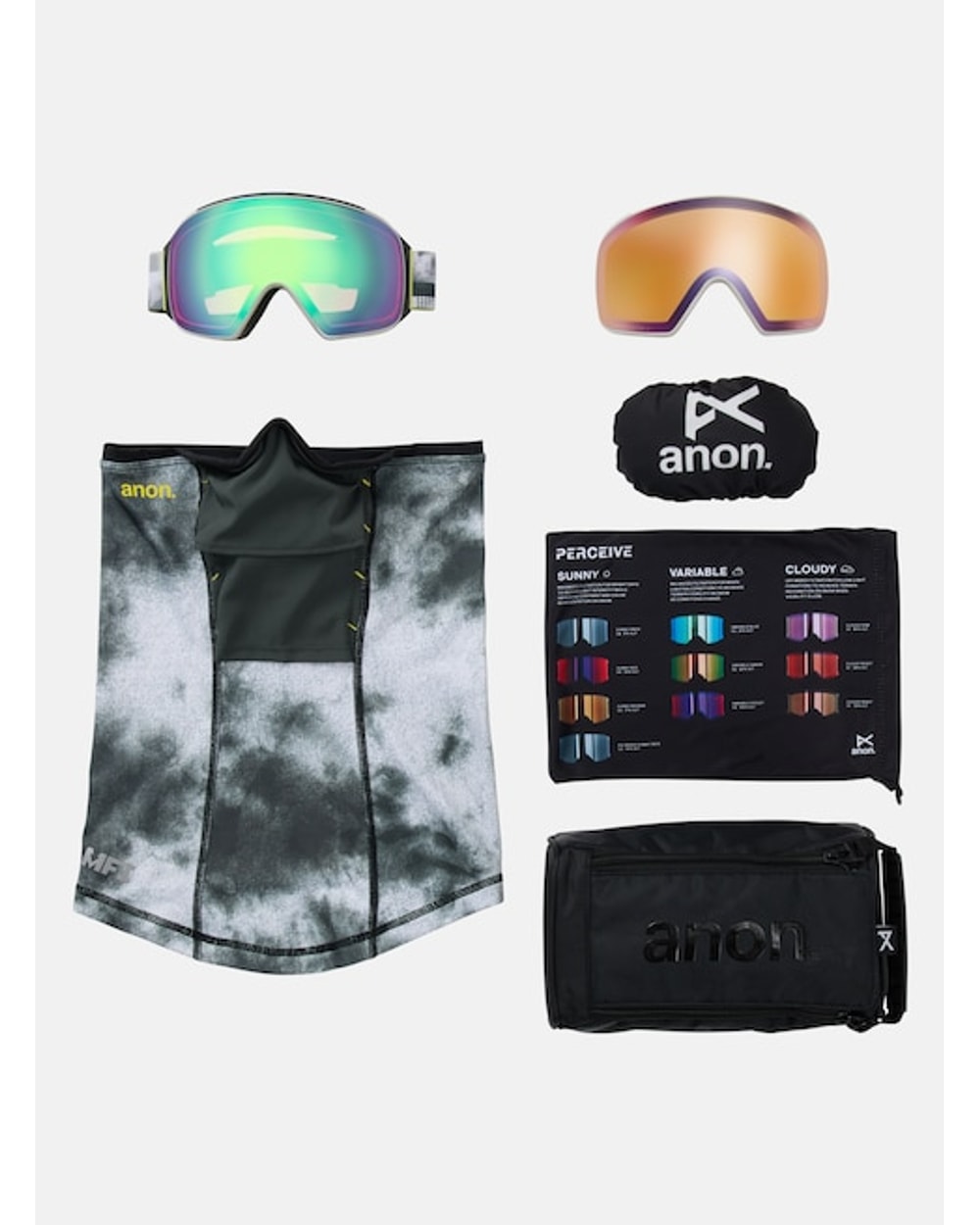 Anon M4 Goggles (Toric) + Bonus Lens + MFI Face Mask