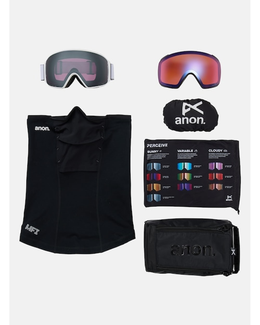 Anon M4 Goggles (Toric) + Bonus Lens + MFI Face Mask