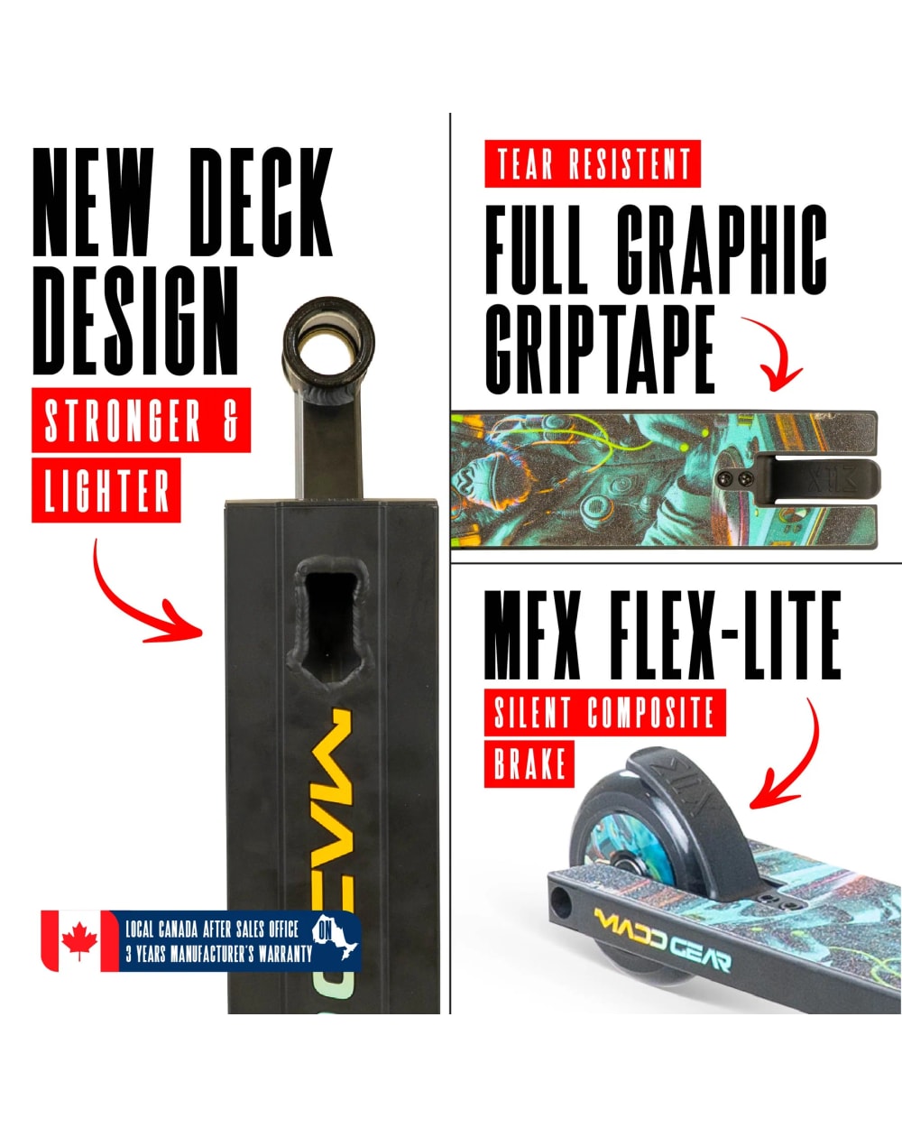 Madd Gear MG2 Obsidian Pro Stunt Scooter - DJ Rilla