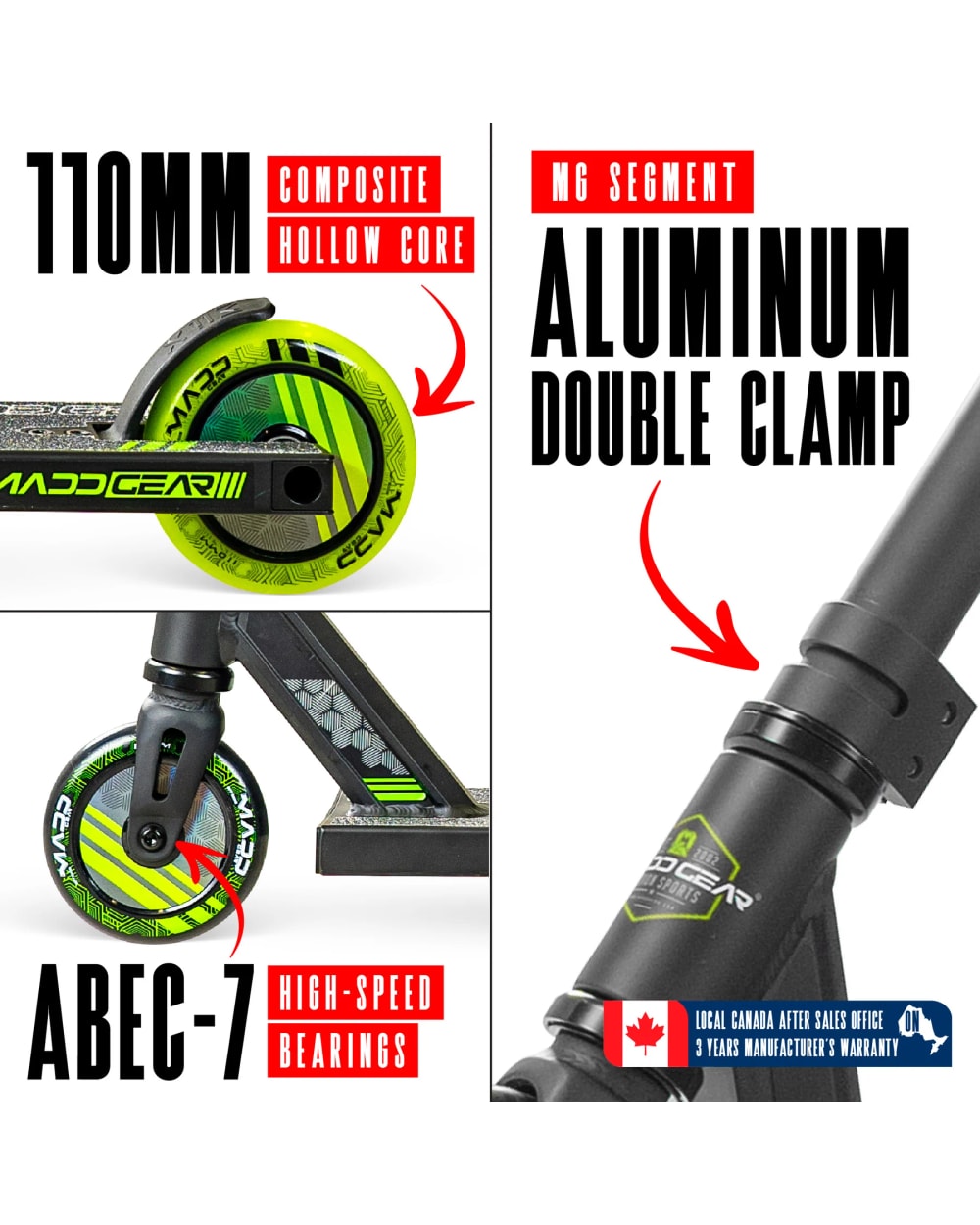 Madd Gear MG3 Zen Pro Stunt Scooter
