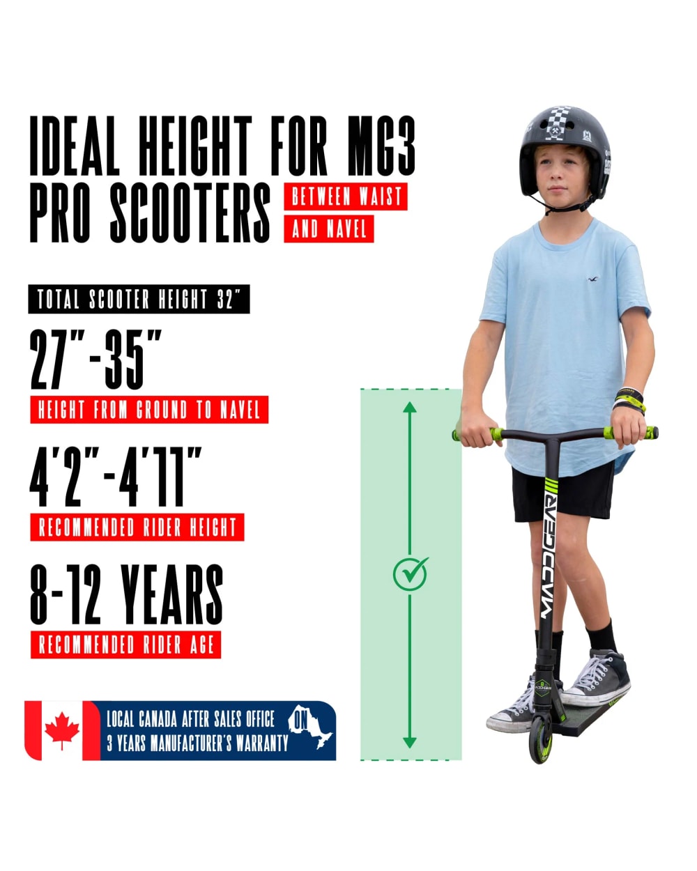 Madd Gear MG3 Zen Pro Stunt Scooter
