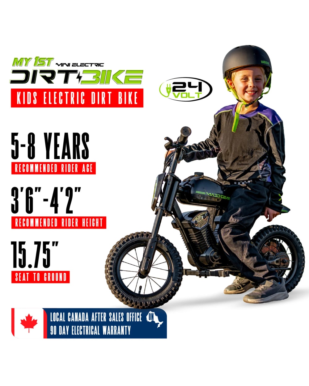 Madd Gear My 1st Mini Electric Motorcycle