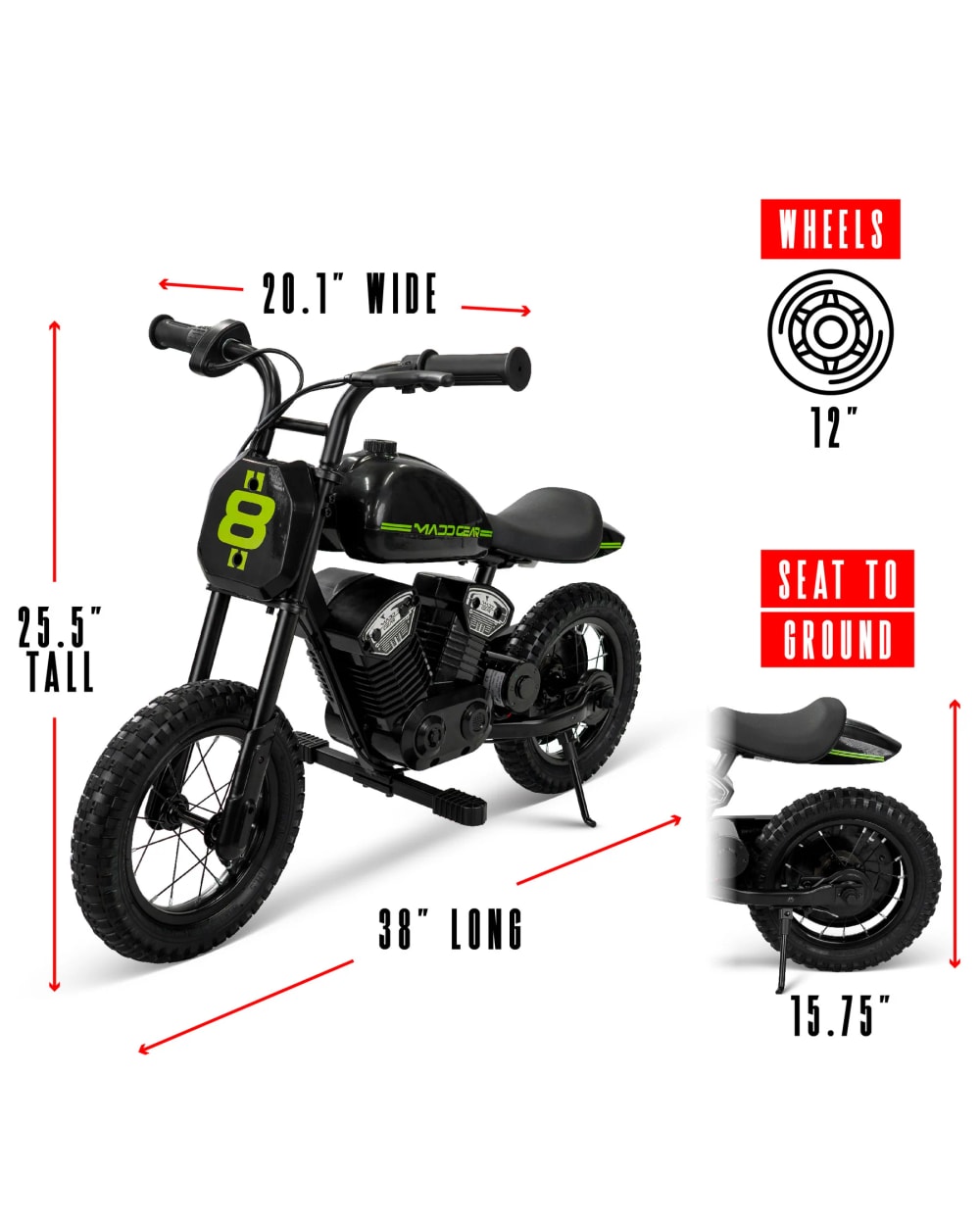 Madd Gear My 1st Mini Electric Motorcycle