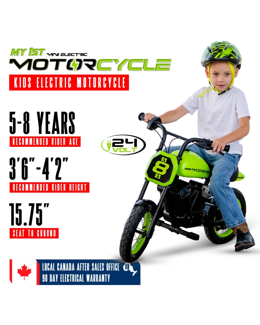 Madd Gear My 1st Mini Electric Motorcycle