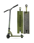Madd Gear Origin 550 Pro Stunt Scooter - OLIVE FATIGUE, front view