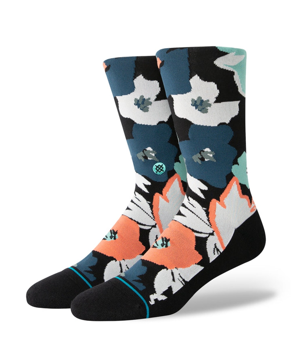 Flower Beds Crew Socks