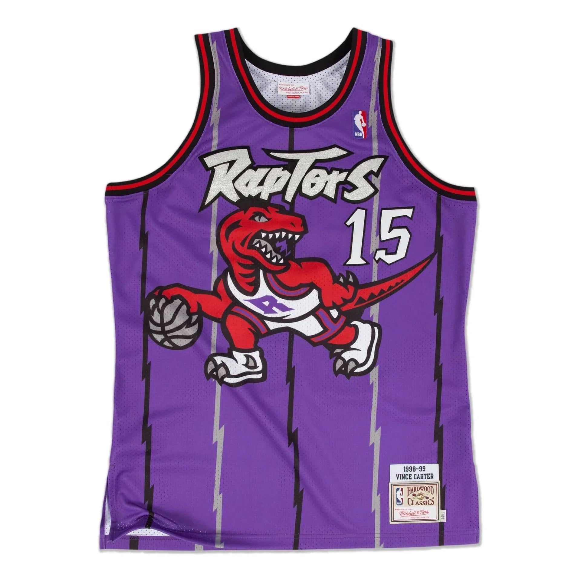 Mitchell & Ness Toronto Raptors Vince Carter 1998 Hardwood Classics Swingman Jersey